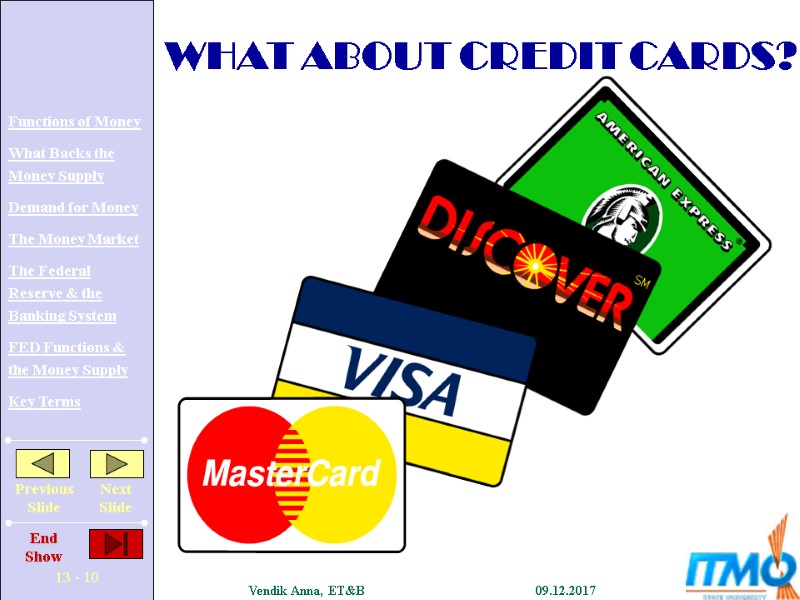 WHAT ABOUT CREDIT CARDS?